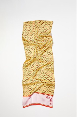 Svileni šal s uzorkom