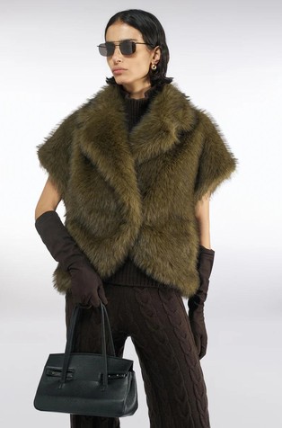 Alyn prsluk od umjetnog krzna