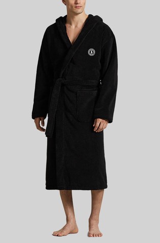 Logo ogrtač za poslije kupanja od pamučnog frotira