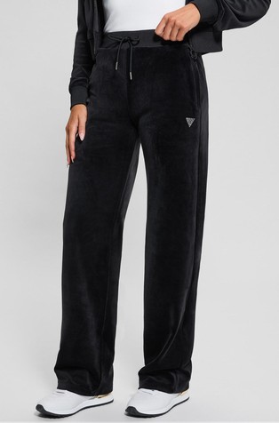 Straight fit donji dio trenirke od velura