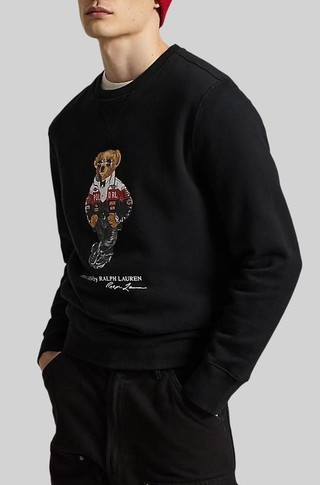 Polo Bear pulover s flisiranom unutrašnjošću