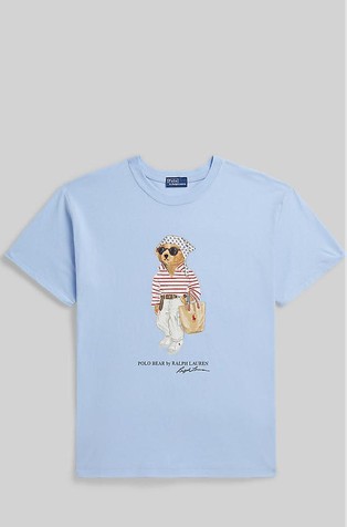 Polo Bear Cotton Jersey Tee
