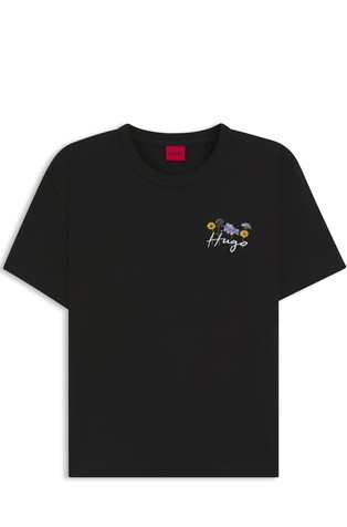 Majica od pamučnog jerseya s logo detaljem