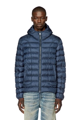 Prošivena jakna s kapuljačom