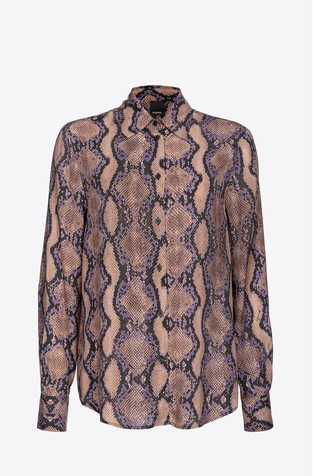Košulja sa zmijskim uzorkom