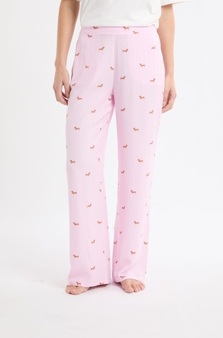 Harmonie Pyjama Trousers with Striped Print