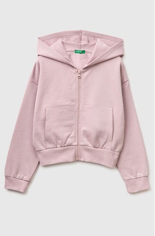 Oversized fit pamučni pulover s kapuljačom