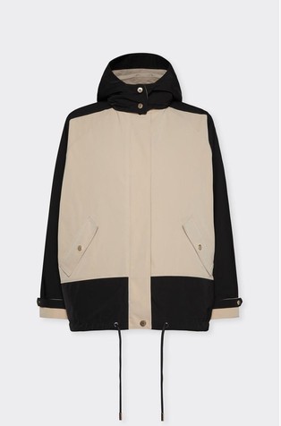 Hooded jacket with detachable inner vest