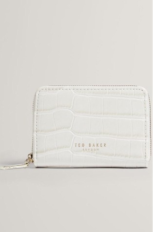 Manji novčanik s uzorkom krokodilske kože