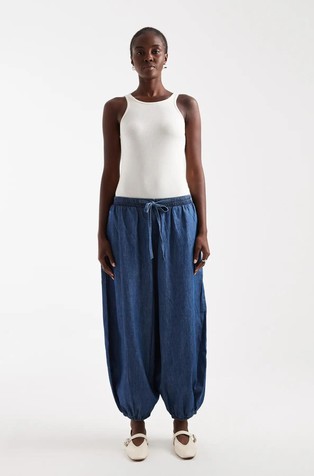 TSEVELYN denim ballon jeans
