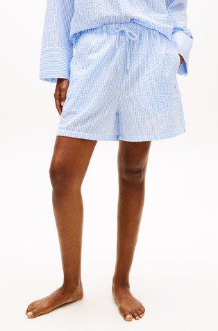 Seersucker Cover-Up Shorts