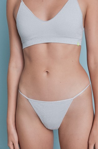 HI&BYE bešavne tangice s lurexom