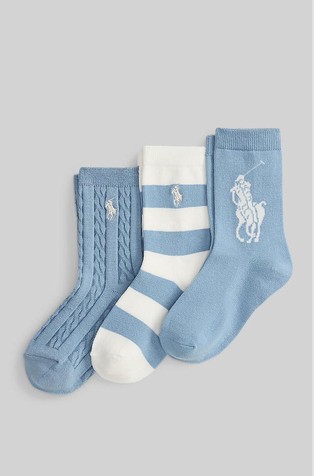 Big Pony paket od 3 para čarapa od mješavine pamuka