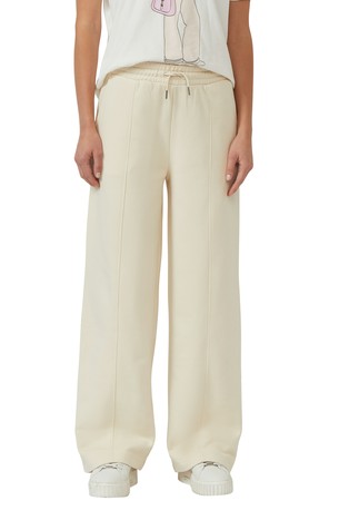 Sweatpants with wide leg