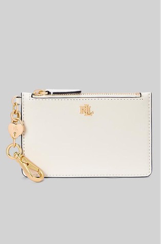 Kožni novčanik s privjeskom u obliku srca