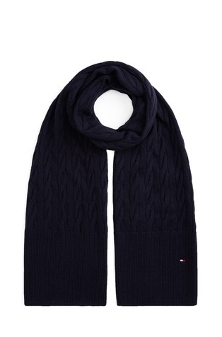 Pleten šal od mješavine vune