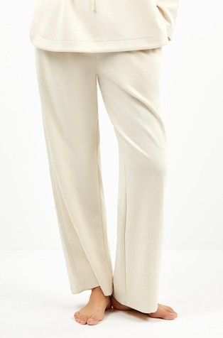 Donji dio trenirke od mješavine viskoze sa širokim nogavicama