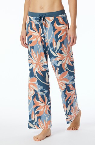 Mix & Relax - donji dio pidžame s cvjetnim uzorkom