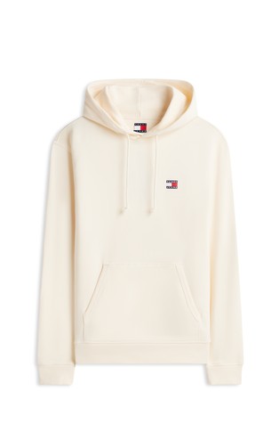 Badge Brushed Fleece Hoody
