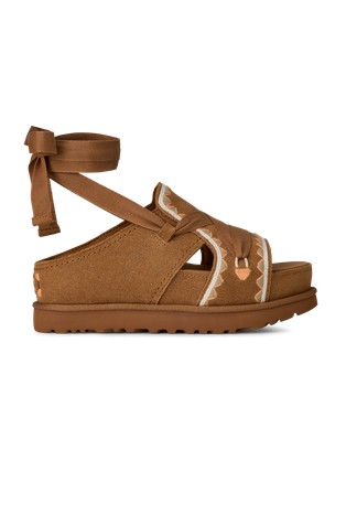 Goldenstar Hi Artistitch sandale od brušene kože