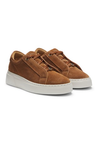 Suede trainers