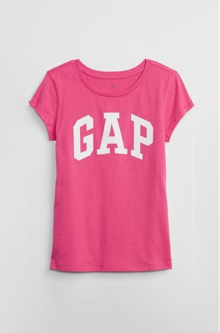Gap logo majica kratkih rukava za djevojčice