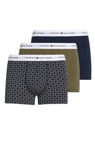 Paket od 3 para bokserica s logo obrubom