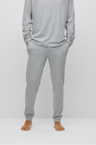 Pamučni donji dio pidžame s logo obrubom