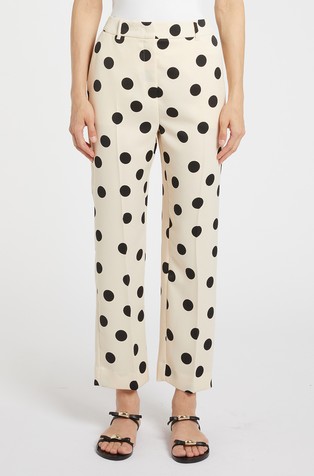 Cropped hlače s uzorkom