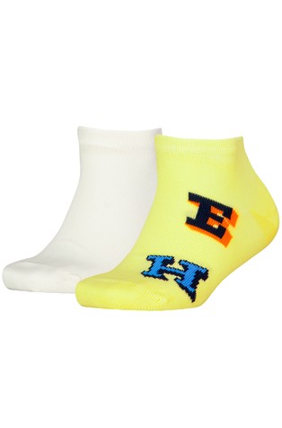 Paket od 2 para niskih čarapa s logo slovima
