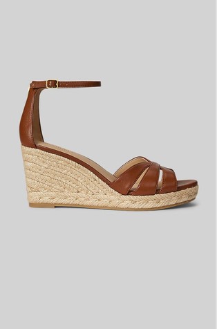 Nellie Nappa Leather Espadrille