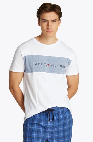 TH Original gornji dio pidžame kratkih rukava s raznobojnim blokovima