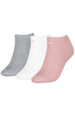 3 Pack Short Socks in Cotton-blend