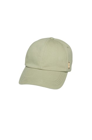 Logo cap in organic cotton twill