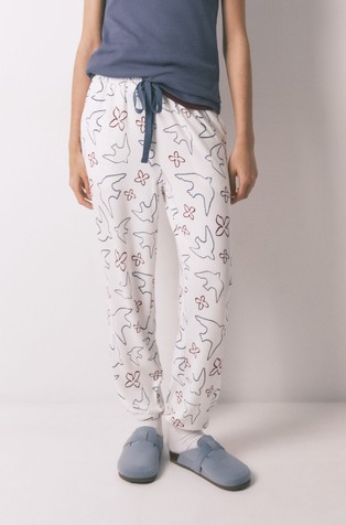 Donji dio pidžame s uzorkom