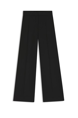 Straight-fit trousers in stretch fabric
