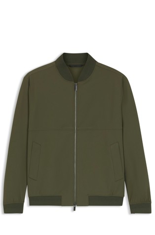 Slim fit bomber jakna od rastezljive tkanine