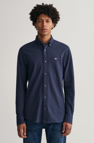 Regular Fit Jersey Piqué Shirt