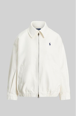 Oversize fit pamučna košulja-jakna