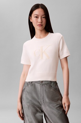 Monologo Short-sleeved Knit T-shirt