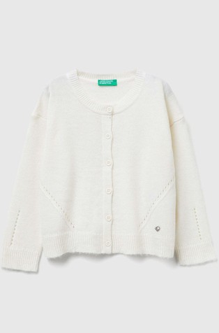 Kardigan od mješavine vune s rupičastim detaljima