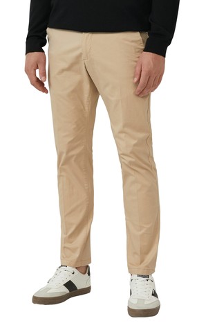 Regular fit chino hlače od rastezljivog pamuka