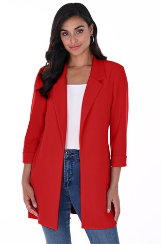 Long 3/4 sleeves blazer