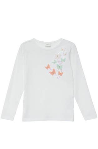 Majica dugih rukava s 3D-aplikacijom