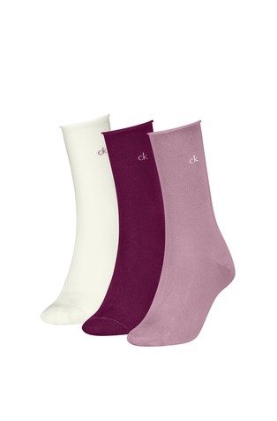 3-pack socks in cotton-blend