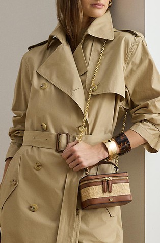 Hallee Raffia Small Crossbody Bag