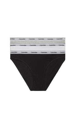 3 Pack Low Rise Bikini Briefs - Icon Logo