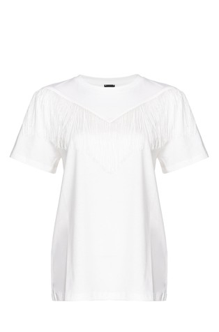 Pamučna majica s resicama