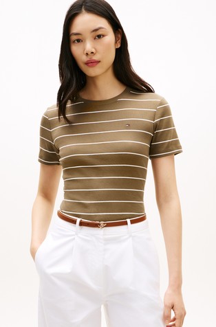 Striped slim fit T-shirt