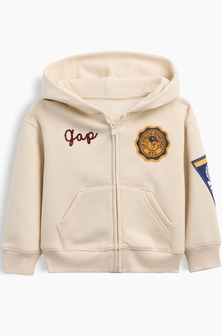 Baby & Toddler VintageSoft Varsity Logo Zip Hoodie